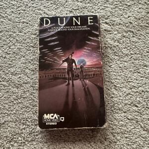MCA Home Video DUNE Science Fiction Movie VHS 1984 Theater Release 1985 VHS